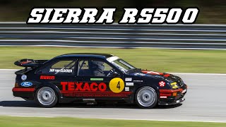 Ford Sierra RS500 TEXACO racing at Zolder & Spa 2018