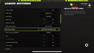 How To Relocate Right Away With Any Team In Madden 22 Franchise