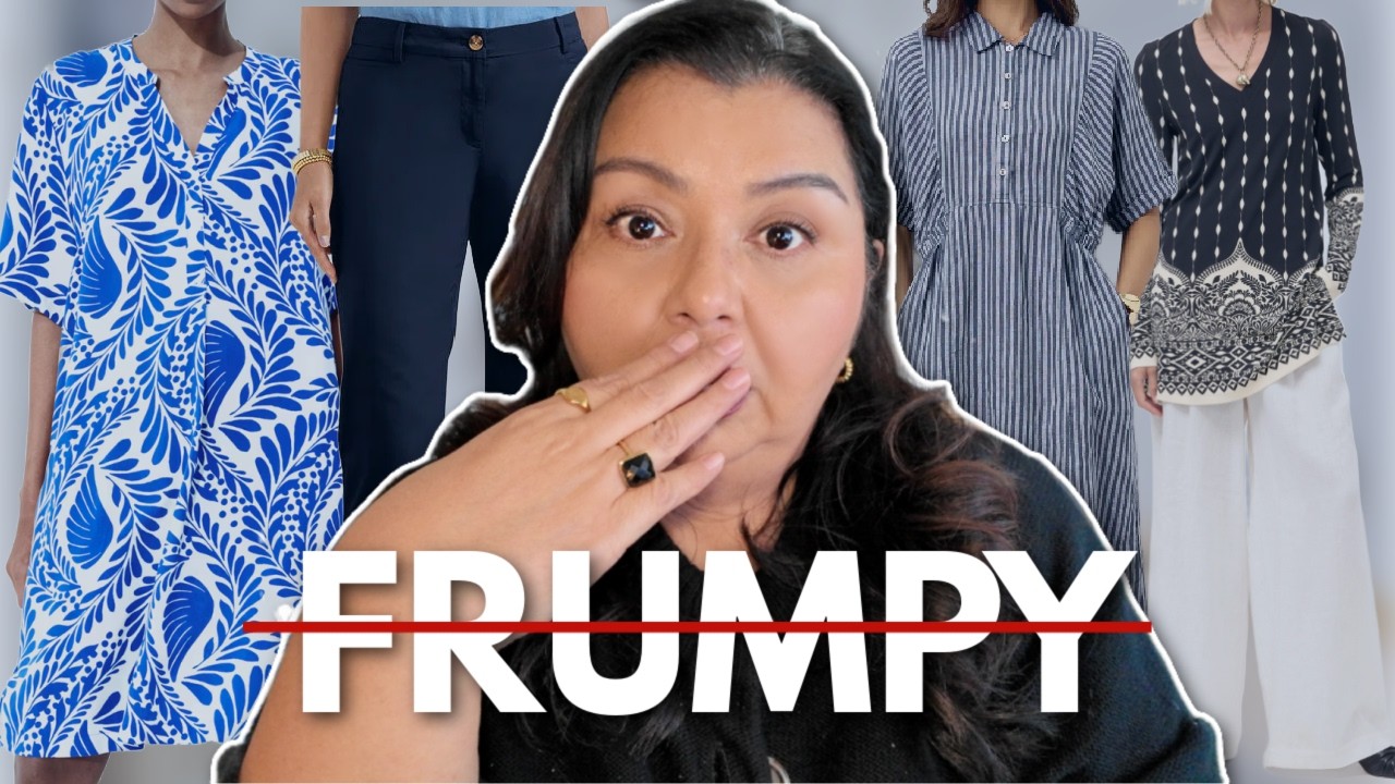 If you think your look is frumpy, it probably is. Do this to fix it ...