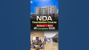 Join NDA Foundation Course | For Class 9th–12th, Admission Open