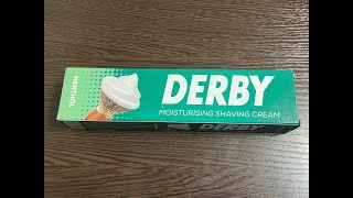 Обзор крема для бритья Derby Menthol