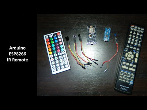 Video: ESP-12 Infra Red Blaster: 7 trin Video: ESP-12 Infra Red Blaster: 7 trin