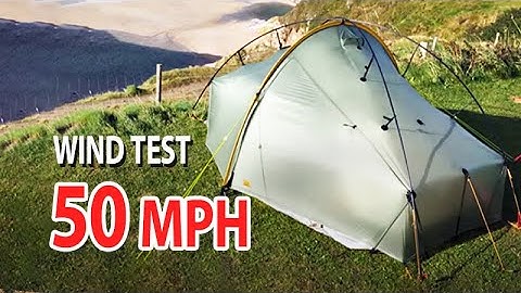 TarpTent Scarp 1 - Wind Test