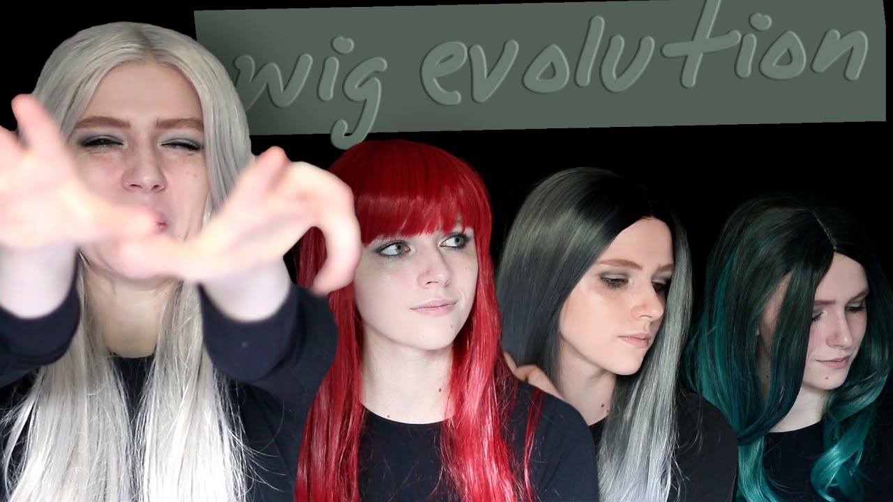 MY WIG EVOLUTION (collection thus far!)
