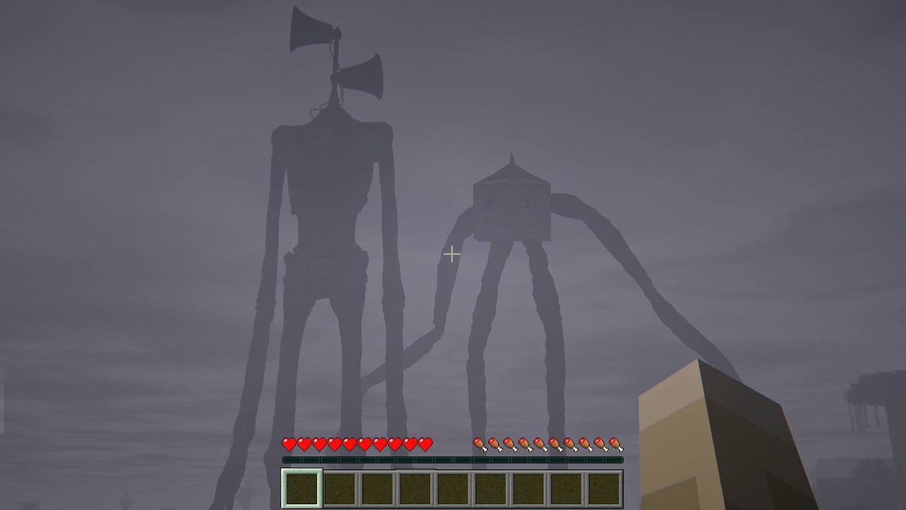 😱 MILK WALKER & SIREN HEAD Found Our Home! Minecraft Survival! (Horror Story)