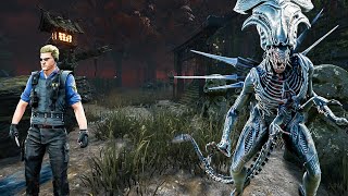 Queen Xenomorph & Wesker Gameplay | DBD No Commentary