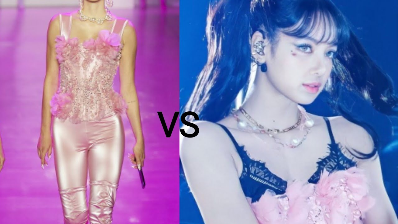 Lisa outfits vs The models