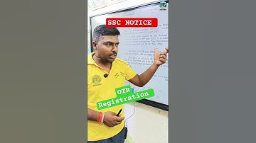 SSC NOTICE 2025 | OTR Registration update | adhar based OTR Notice #shorts #ssc