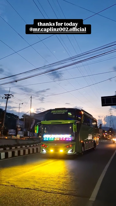 Menyore Bareng Mr Caplinz | Gulo Balap | Bus Satria Timur Trans ✅️