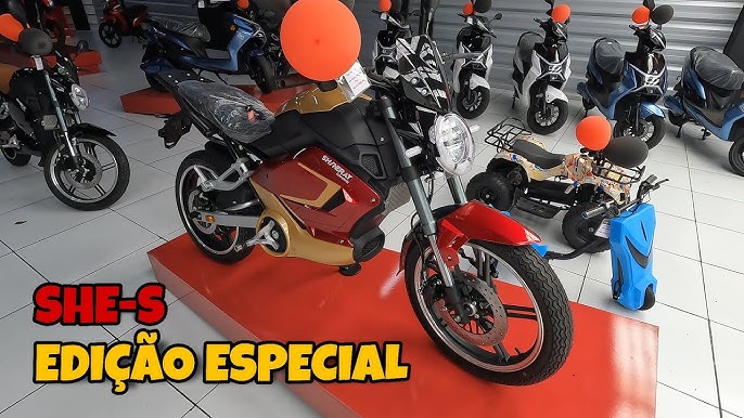 Moto elétrica Shineray SHE S é lançada no Brasil por R$ 18.990