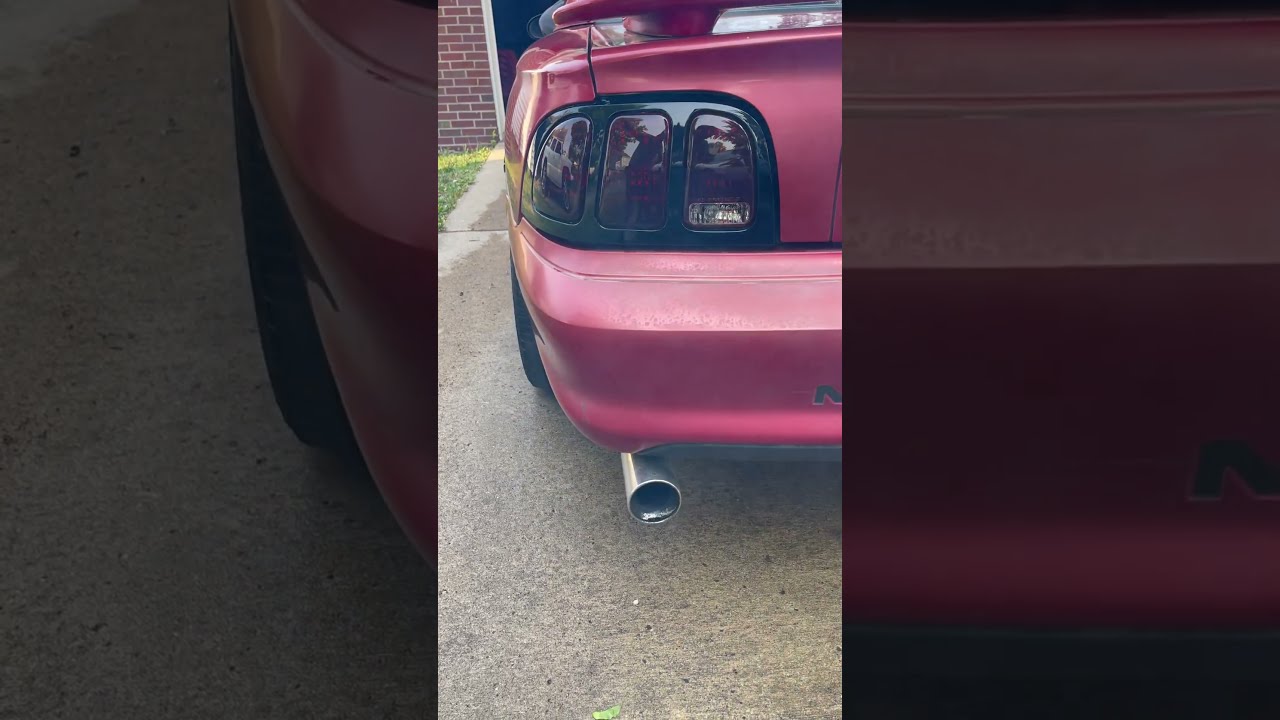 1995 Mustang GT Exhaust ford fordmustang YouTube 1995 Mustang GT Exhaust ford fordmustang YouTube