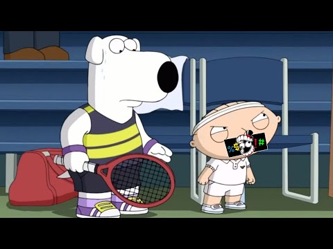 Stewie Tennis rage but swearing bar is Tadc 
