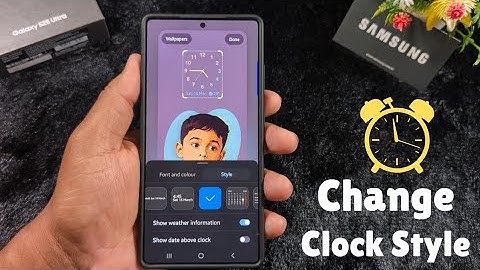 How to Change Lock Screen Clock in Samsung One UI 7