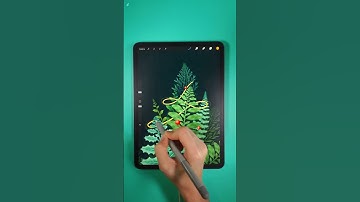 Animate a Sparkling Christmas Tree in Procreate 🎄✨