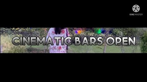CINEMATIC BARS OPEN USING KINEMASTER/ TUTORIAL FOR KINEMASTER/ EPIC BAR OPENING