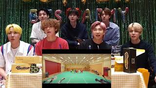 eng Sub Bts Reaction To Bts Butter  Mv indothai Sub