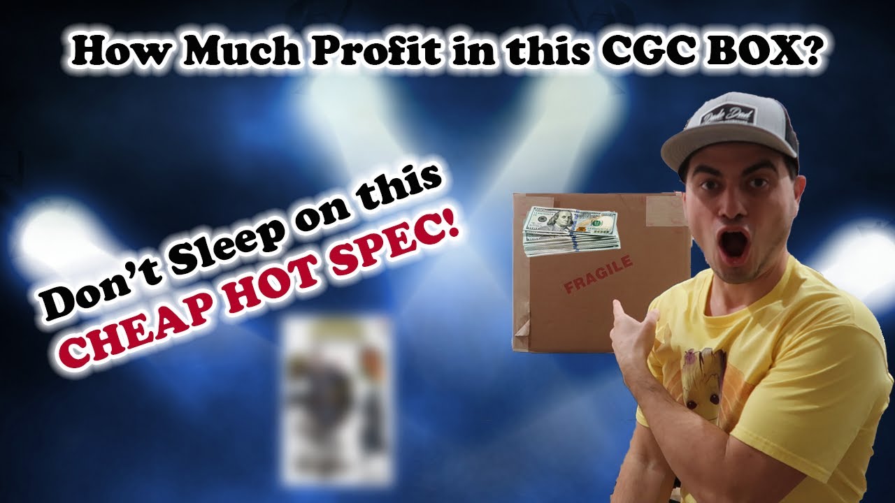 Cheap Sleeper Spec Book! How Much Profit in this CGC Unboxing?