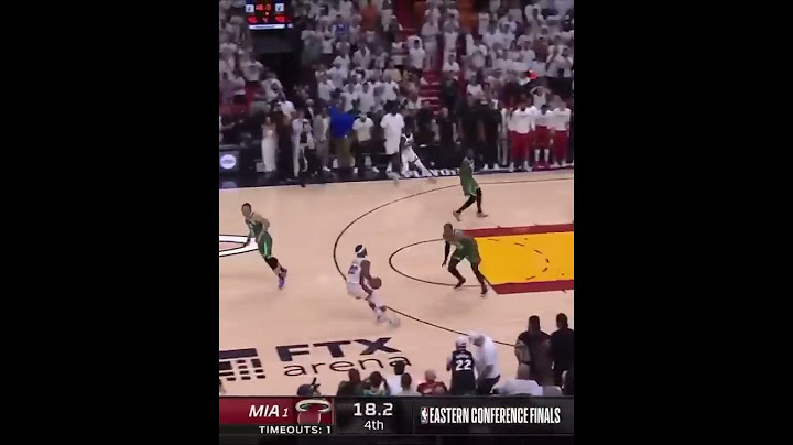 Jimmy Butler was a shot away from sending the Heat to the ‘22 NBA Finals 👀