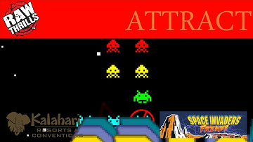 Space Invaders Frenzy - Attract Mode