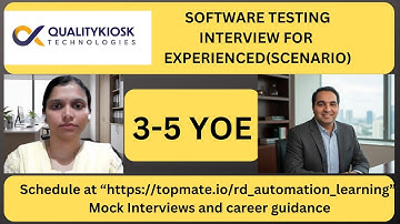 Manual Testing Interview Questions and Answers| Testing Mock Interview for Experienced