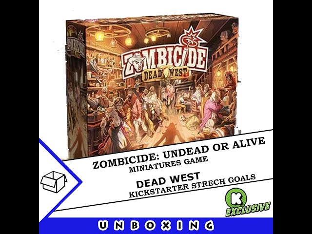 Zombicide: Undead Or Alive Steampunk Pledge Bundle (Kickstarter Special)