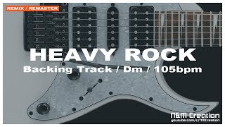 Rock/Metal Backing Track in Dm | BT-001