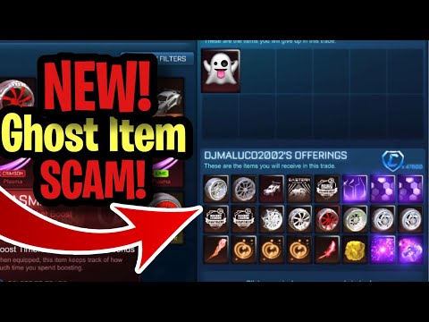 NEW Ghost Item Scam Is MYTHIC! (Scammer Gets Scammed) Rocket League
