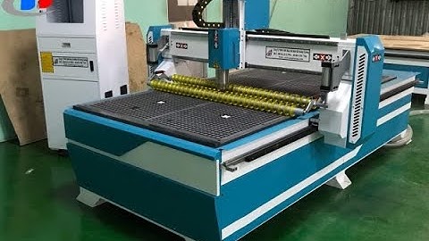 Máy Cắt Gỗ Bàn Hút Chân Không CNC HRX1325 | Máy  Cắt Quảng Cáo Mica  1325 | Hoàng  Cường