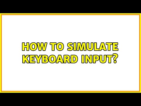 How to simulate