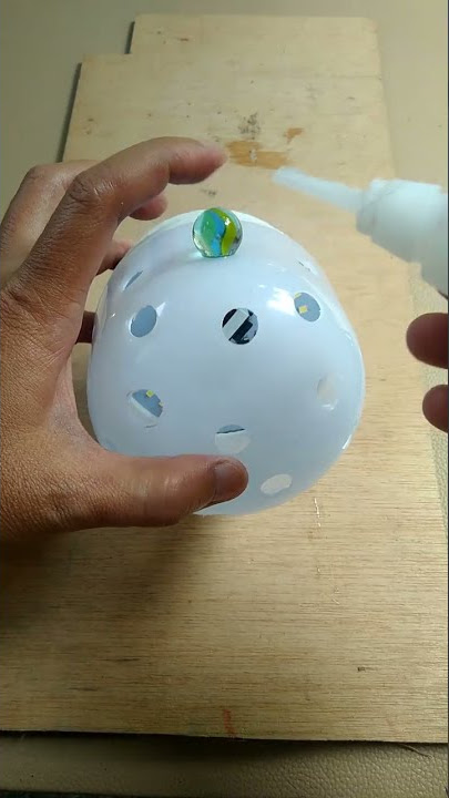 Cara Mudah Buat LAMPU Hias CORONA