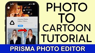 How to Make Your Photo into Cartoon Using Prisma Photo Editor 2022 screenshot 2