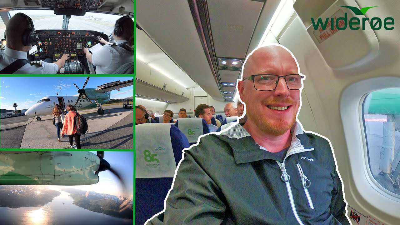 MILK RUN UNDER THE MIDNIGHT SUN: Flying Wideroe Across the Arctic!