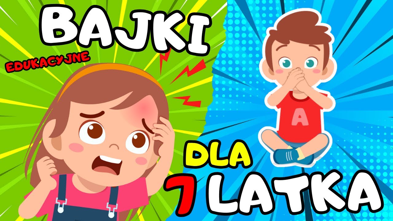 🎬 Najlepsze BAJKI EDUKACYJNE DLA 7 LATKA po polsku | Karolek 📚