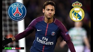 Neymar Jr ⚽ First Match at Santiago Bernabeu ⚽ PSG Vs Real Madrid 2018 ⚽ HD 1080i #Neymar