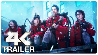 GHOSTBUSTERS FROZEN EMPIRE Trailer (4K ULTRA HD) NEW 2024