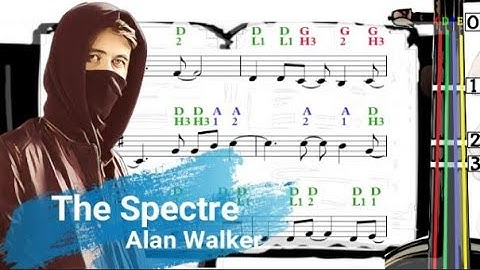 The Spectre | Alan Walker | Violin SHEET MUSIC [With Fingerings] [Level 4]