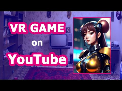 The first virtual game 360 on YouTube. Try it | Virtual Reality.