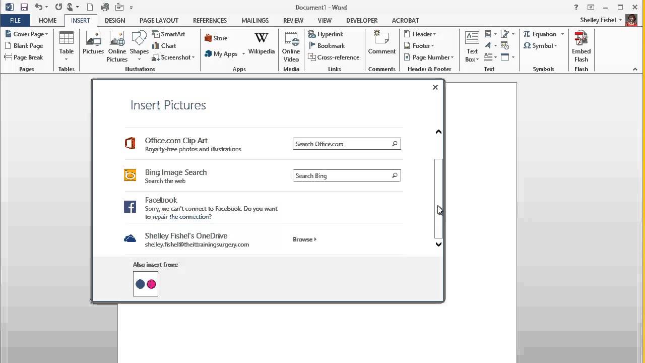 insert clipart in excel 2013 - photo #26