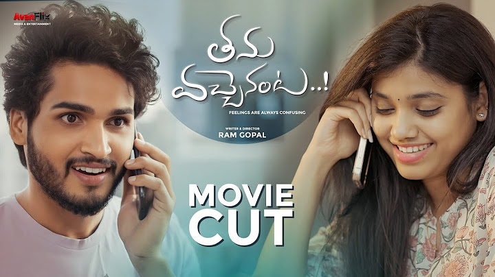 Thanu Vachenanta | Web Series | Movie Cut  | Yesh Raj || Rajasree madaka | Ram Gopal | @avanflix