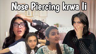 Ghr walon ka Reaction | Bataye bagair Nose Piercing | Zainab Faisal | Sistrology