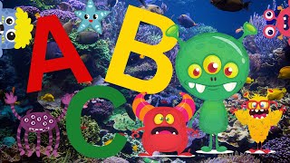 ABC Sea Animals song | abc phonics song for toddlers | ABC Song | nursery rhymes