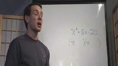 Trinomials in 60 Seconds, Part 1