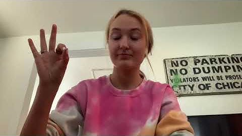 ASL unit 1 + alphabet/numbers