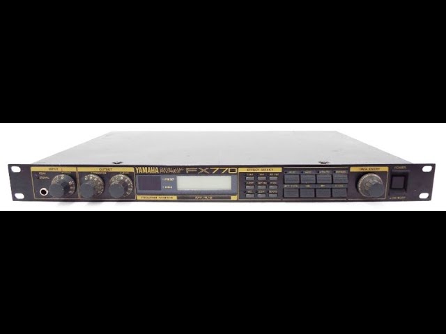 YAMAHA FX770 INSIDE by ALEXALBA - YouTube