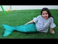 القلادة حولت شفا لحورية البحر !! shfa pretend play mermaid