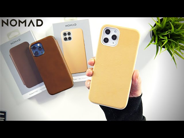 Nomad Rugged Leather Case iPhone 12 Pro Max Natural