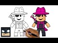 How To Draw Minitoon | Roblox Piggy