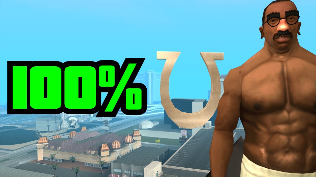 Pegando TODAS AS FERRADURAS do GTA ANTES DA PRIMEIRA MISSÃO