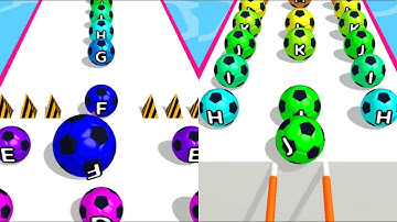 A Z RUN🏃‍♀️All Levels Gameplay Android, iOS Part 6