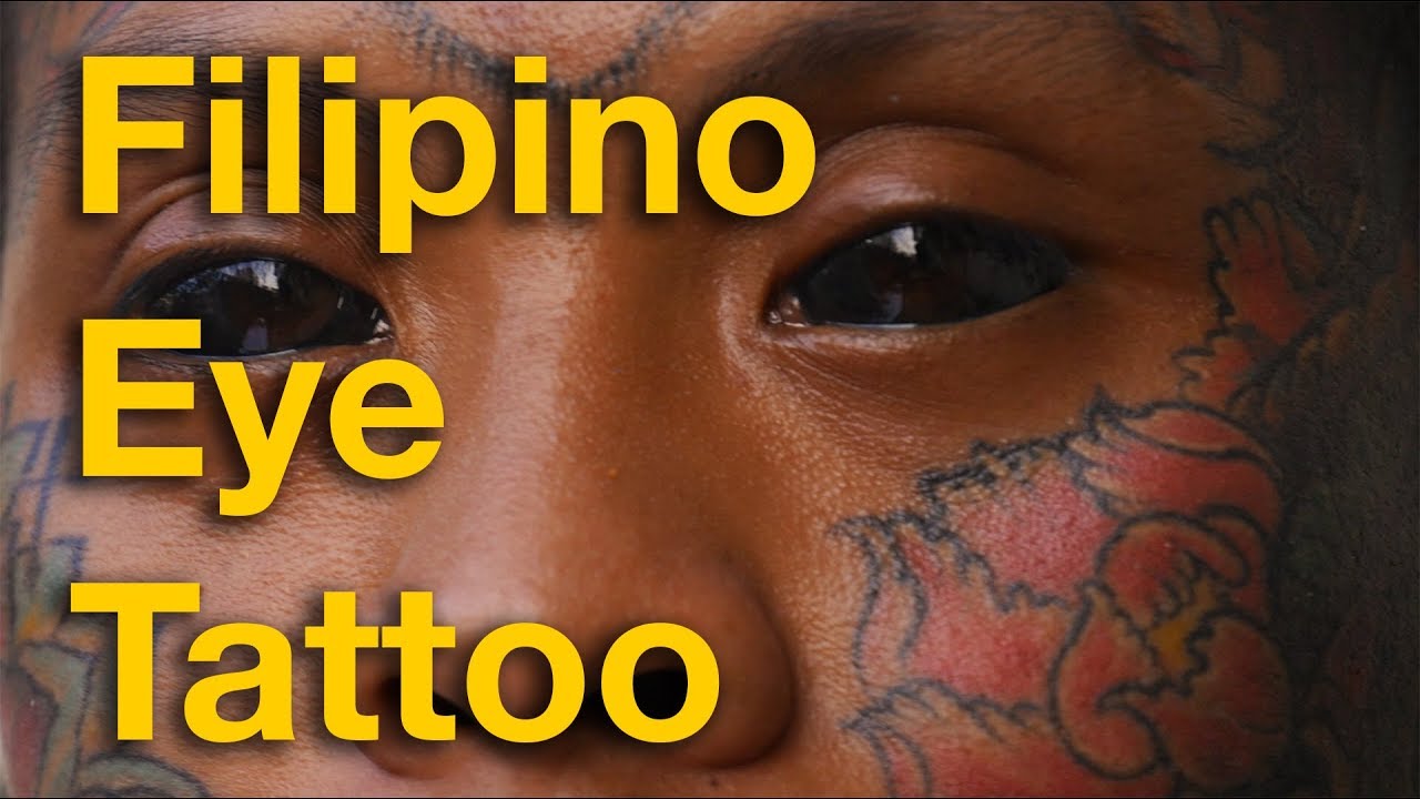 Filipino Eye Tattoo [English/Spanish] - YouTube